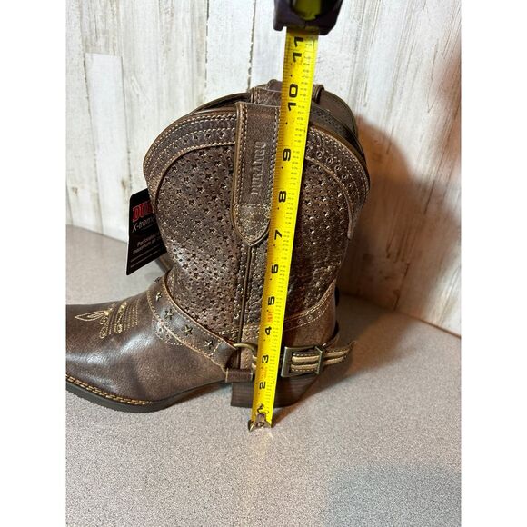 Womens Durango DRD0368 8" Crush Bootie - Bronzed Brown - Size 9M - Picture 9 of 11